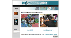 Desktop Screenshot of microscopy4kids.org